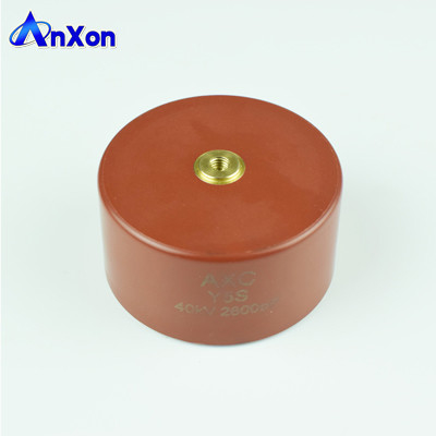 China FHV-9AN Y5S Capacitor 40KV 2600PF 40KV 262 Power Line Carrier Transmission Capacitor supplier