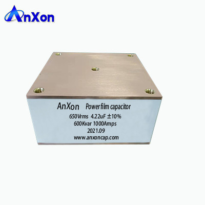 China 450V 2.4UF Conduction Cooled High Frequency Film Capacitors supplier